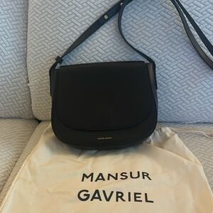 Mansur Gavriel Classic Leather Crossbody Bag